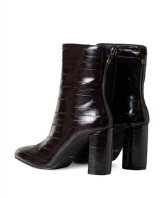 VIDA INDY dames enkellaarzen bruin