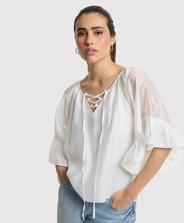 Dames blouse ecru