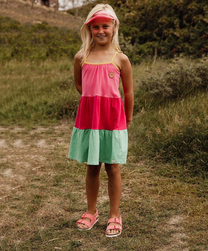 Meisjes jurk roze