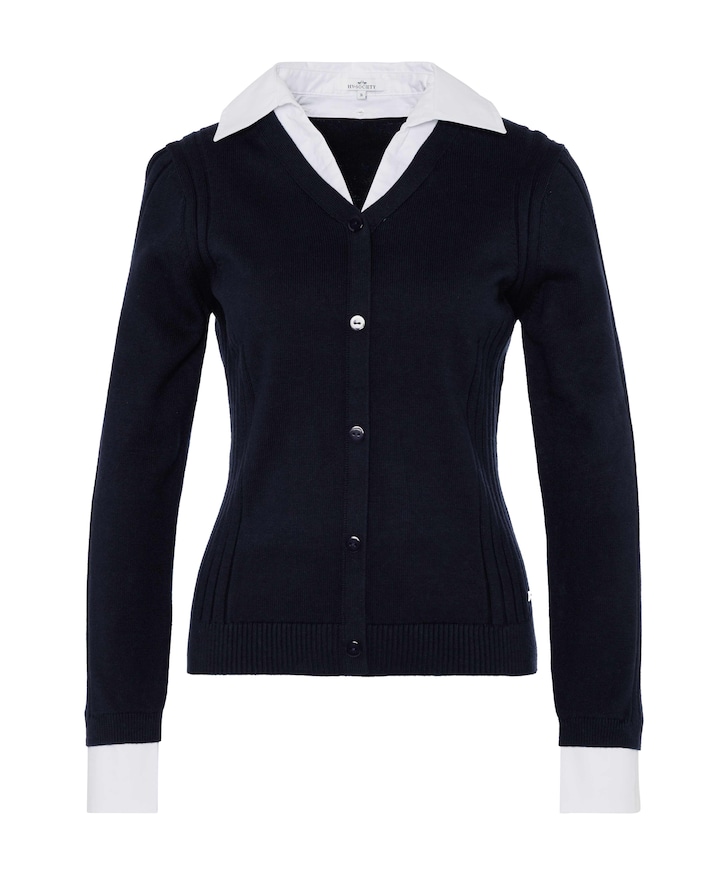 Dames vest blauw