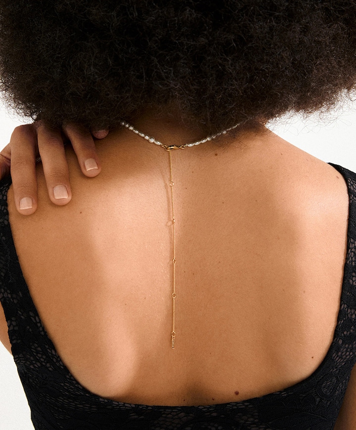 Dames ketting goud