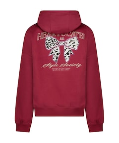 Meisjes hoodie bordeaux