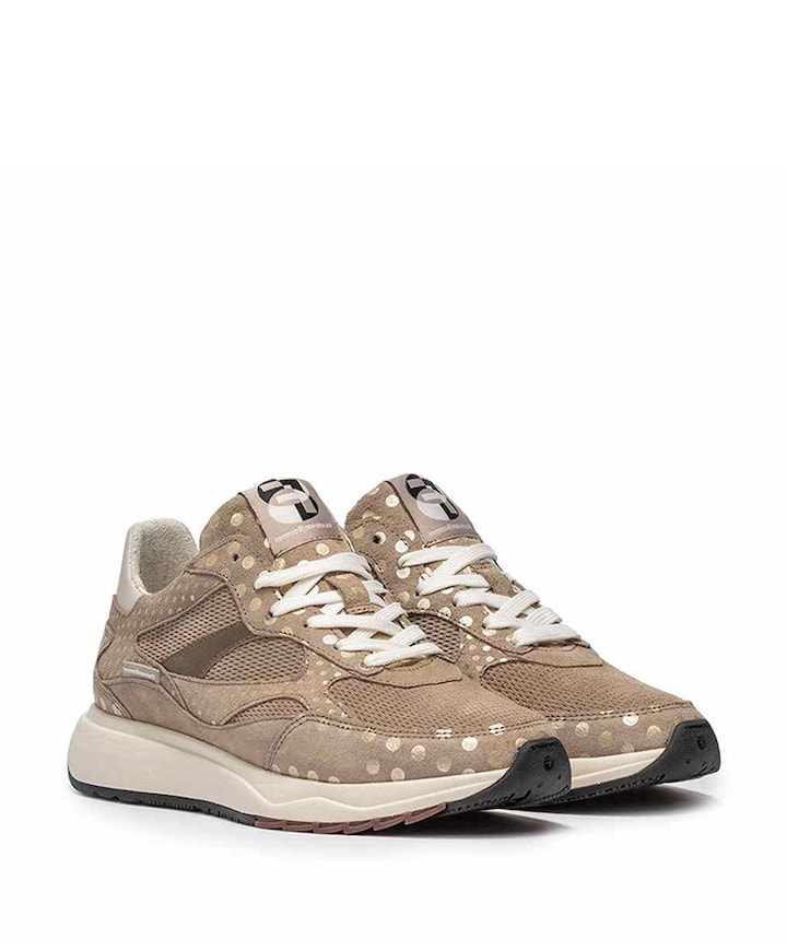 dames sneakers beige