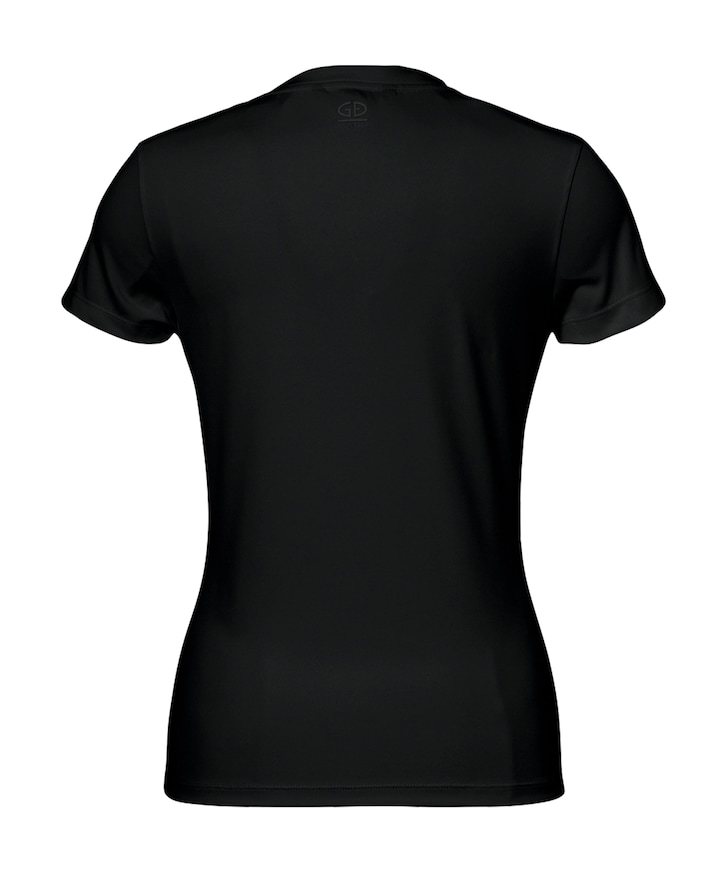 Dames t-shirt zwart
