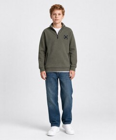 Jongens sweater groen