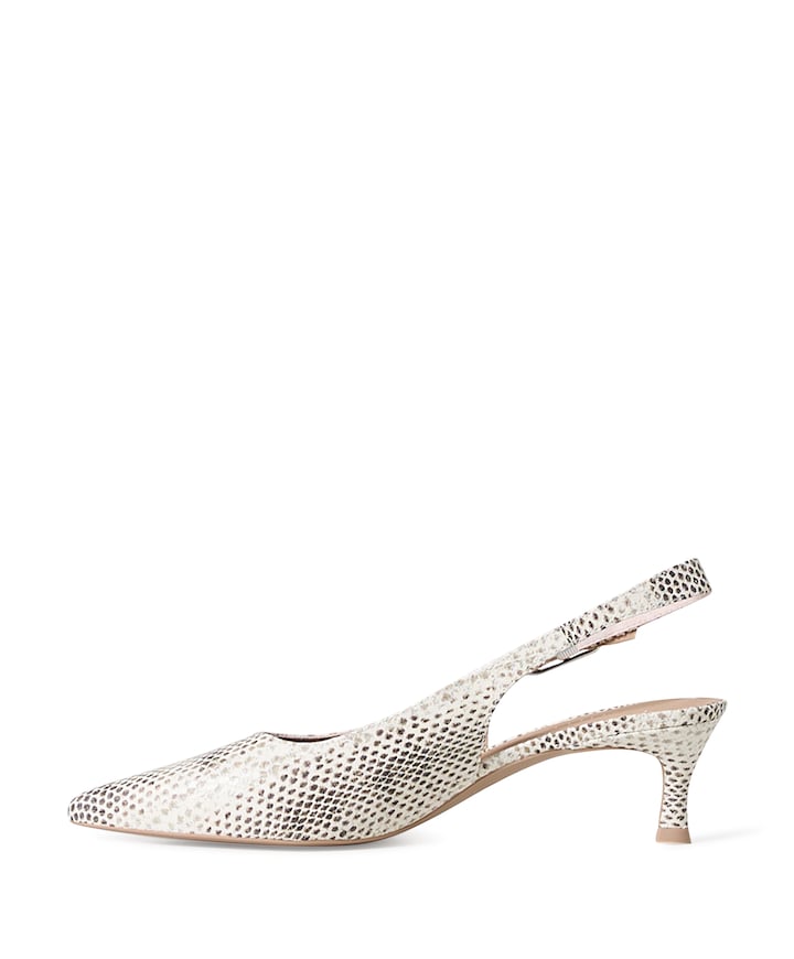 Ibon dames slingbacks ecru