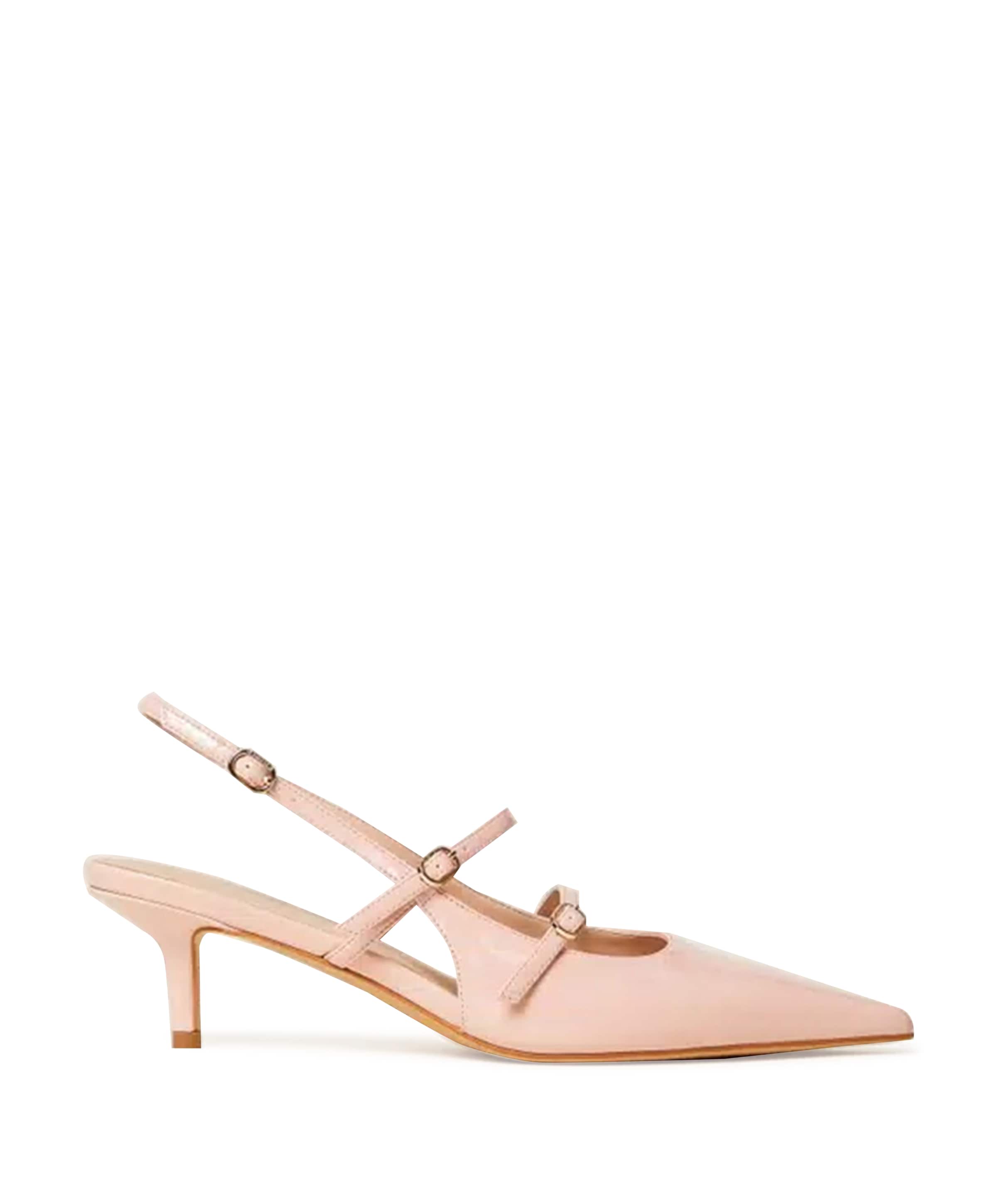dames slingbacks roze