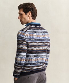 Heren trui blauw