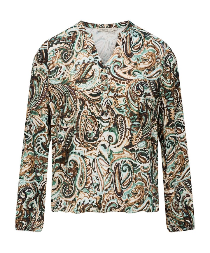 Dames blouse groen
