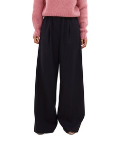 benji pinstripe pants dames broek blauw