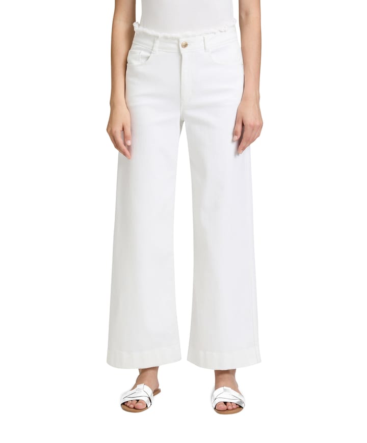 dames jeans wit