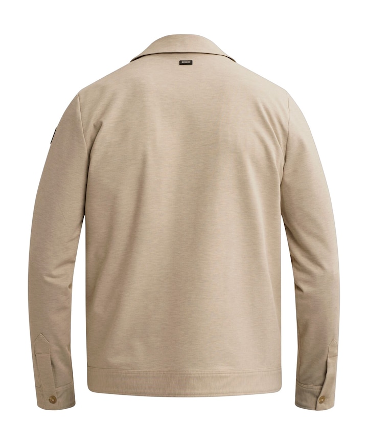 Heren overshirt beige