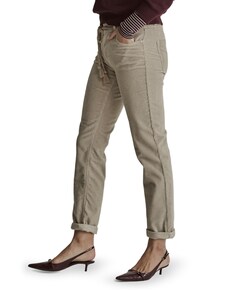 Bobby - Vintage Corduroy - 001 - Bl dames broek ecru