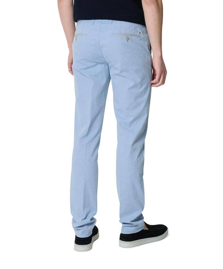 Luxury Comfort Chino heren broek blauw
