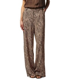 CECILIA ZEBRA VIS 523 dames broek bruin