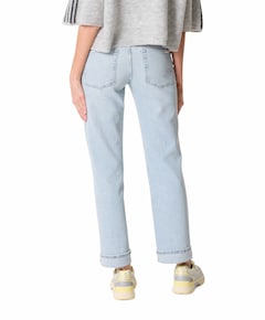 Calie Straight dames jeans blauw