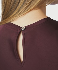Dames jurk bordeaux