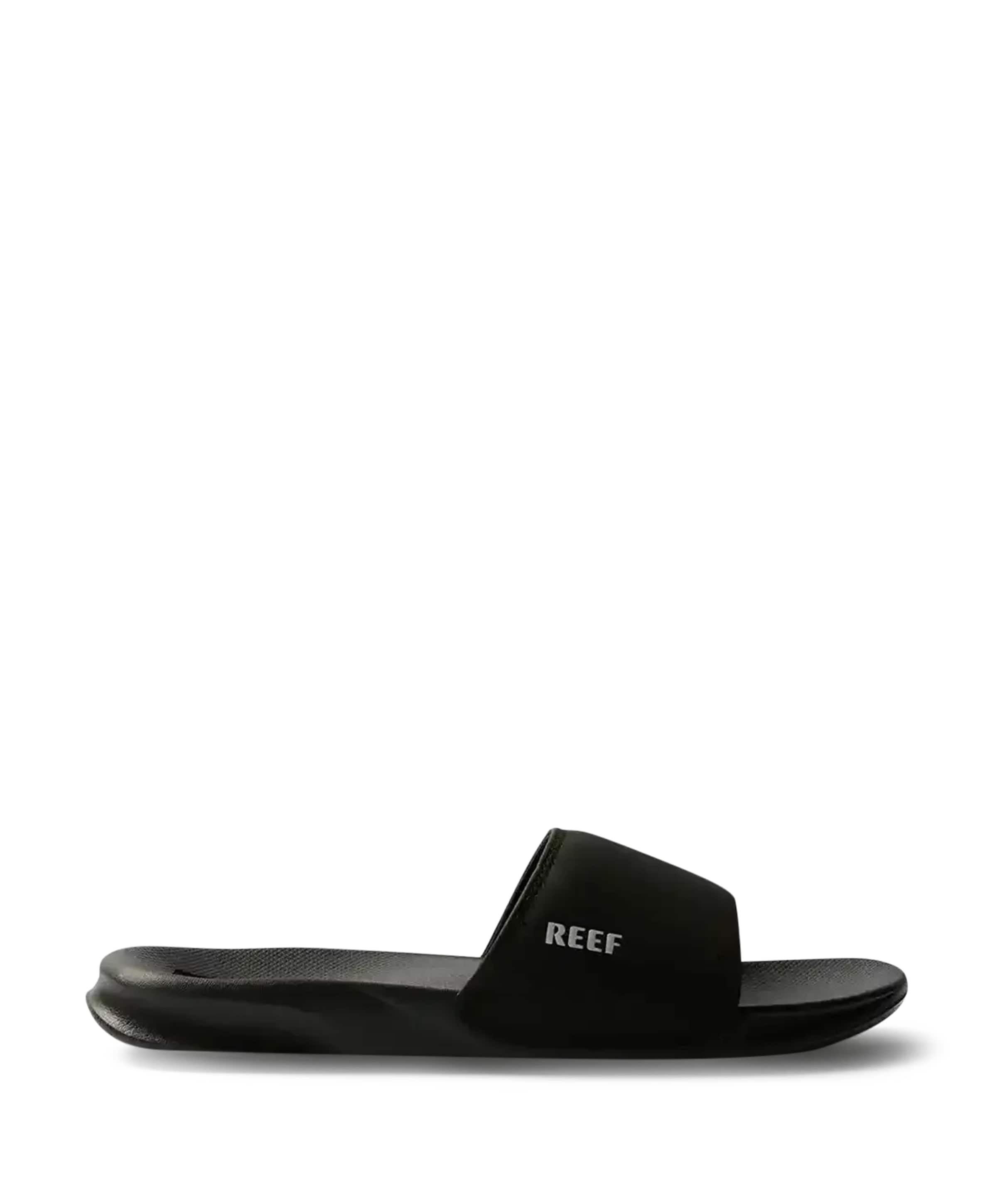 Reef one slide heren slipper zwart
