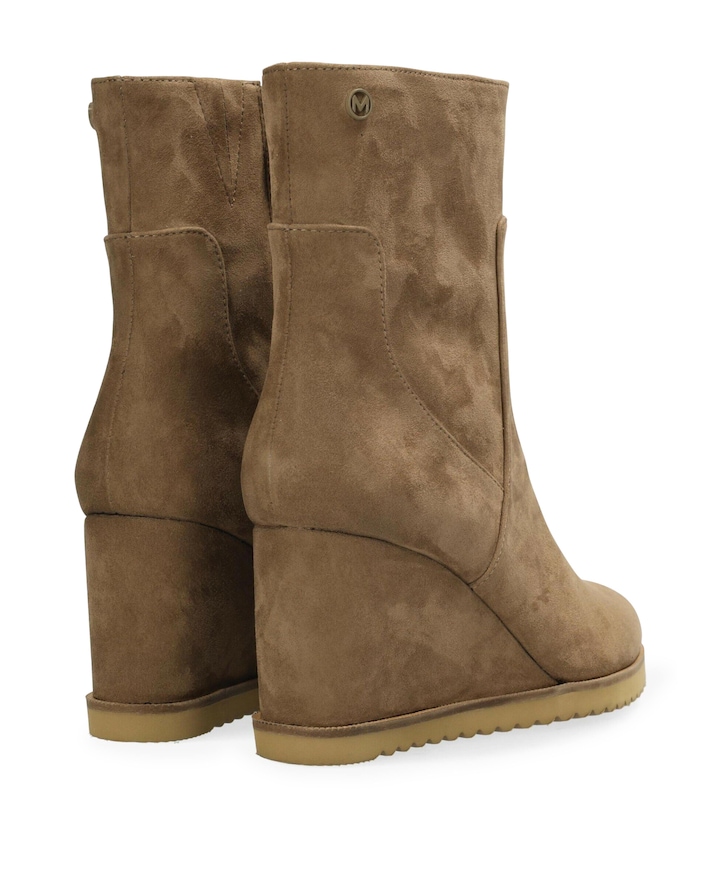 SAFIA RAFT enkellaarzen beige