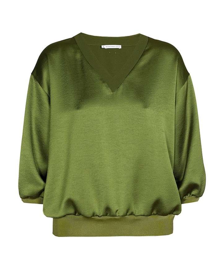 Dames blouse groen