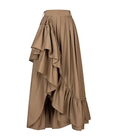Dames rok beige