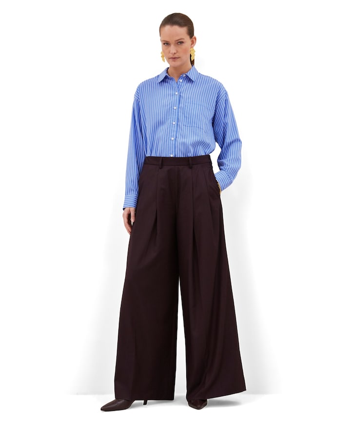 sef dames broek bordeaux