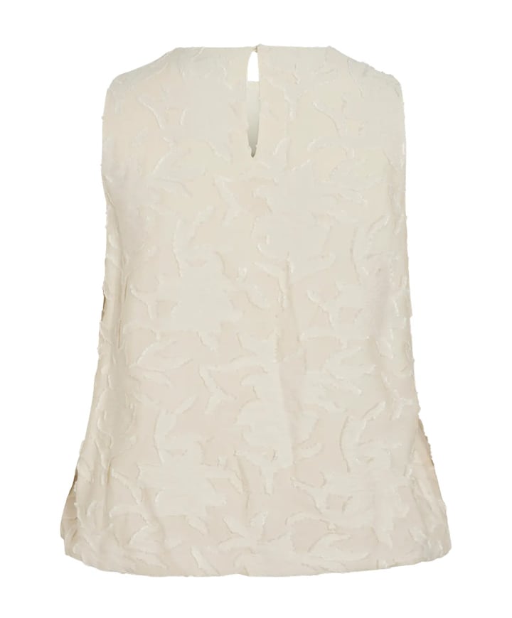 Dames top beige