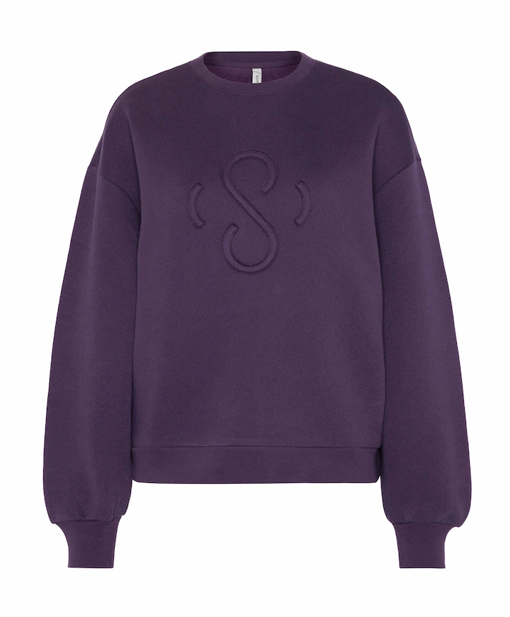 Dames sweater paars