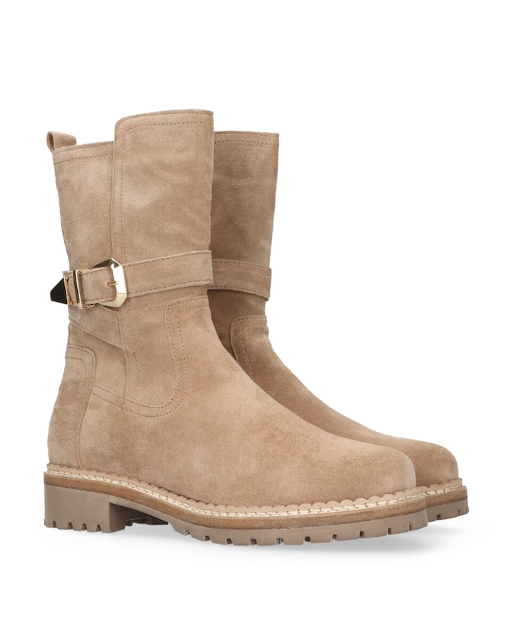 dames laarzen beige