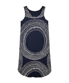 Dames nachthemd blauw