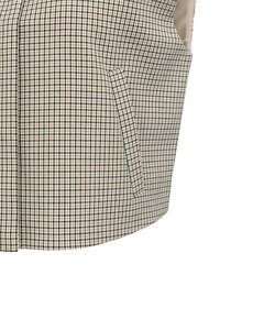 Dames gilet beige
