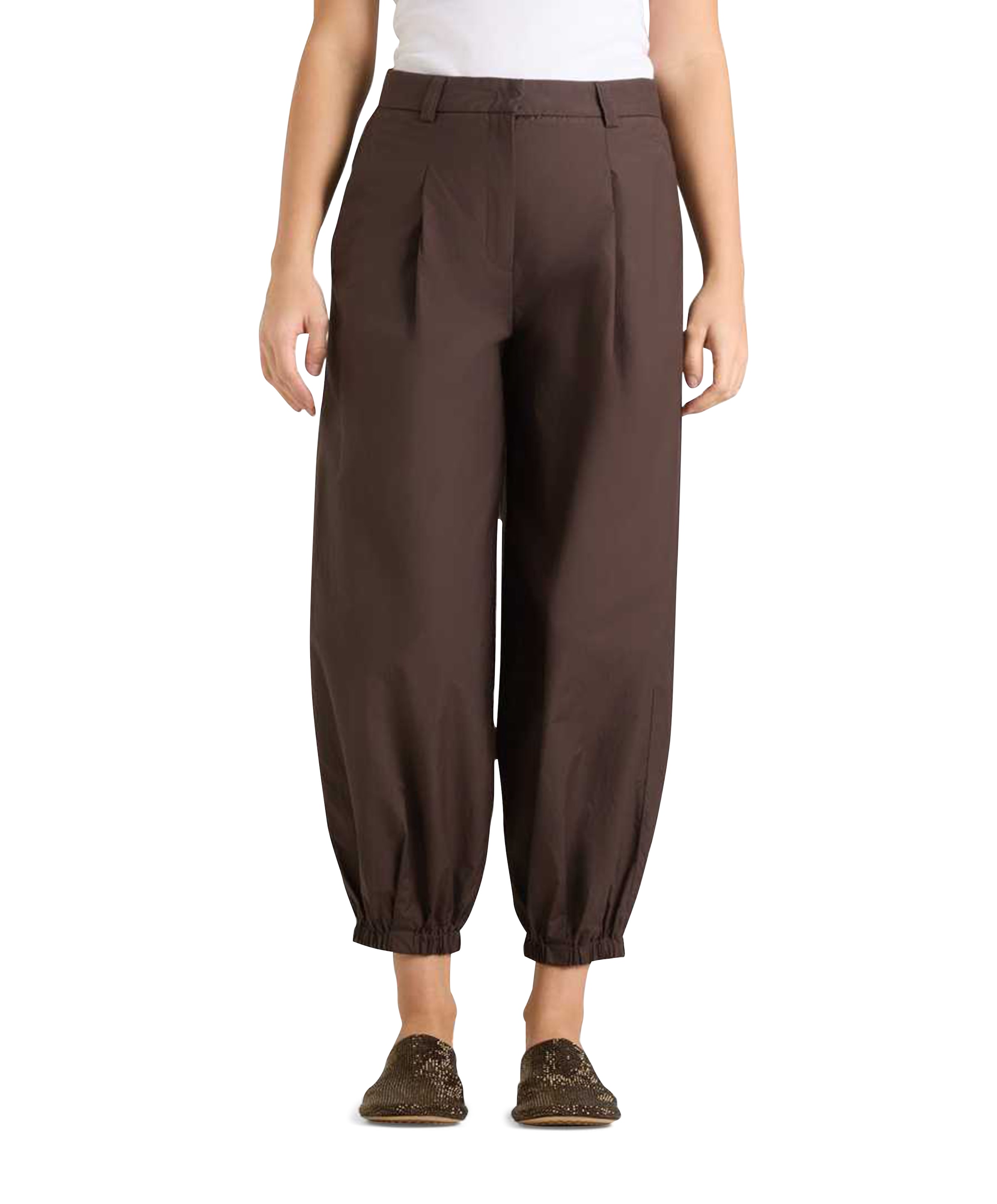 Etienne jogg dames broek bruin