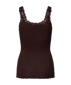 Dames top bruin