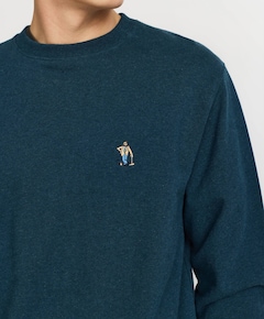 Heren sweater blauw