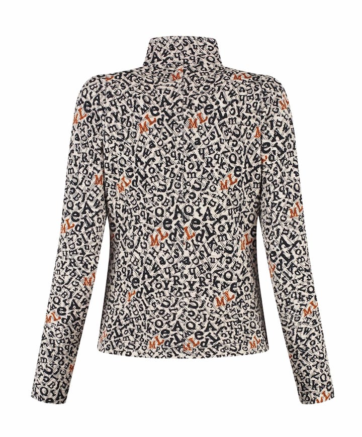 Dames jas multicolor