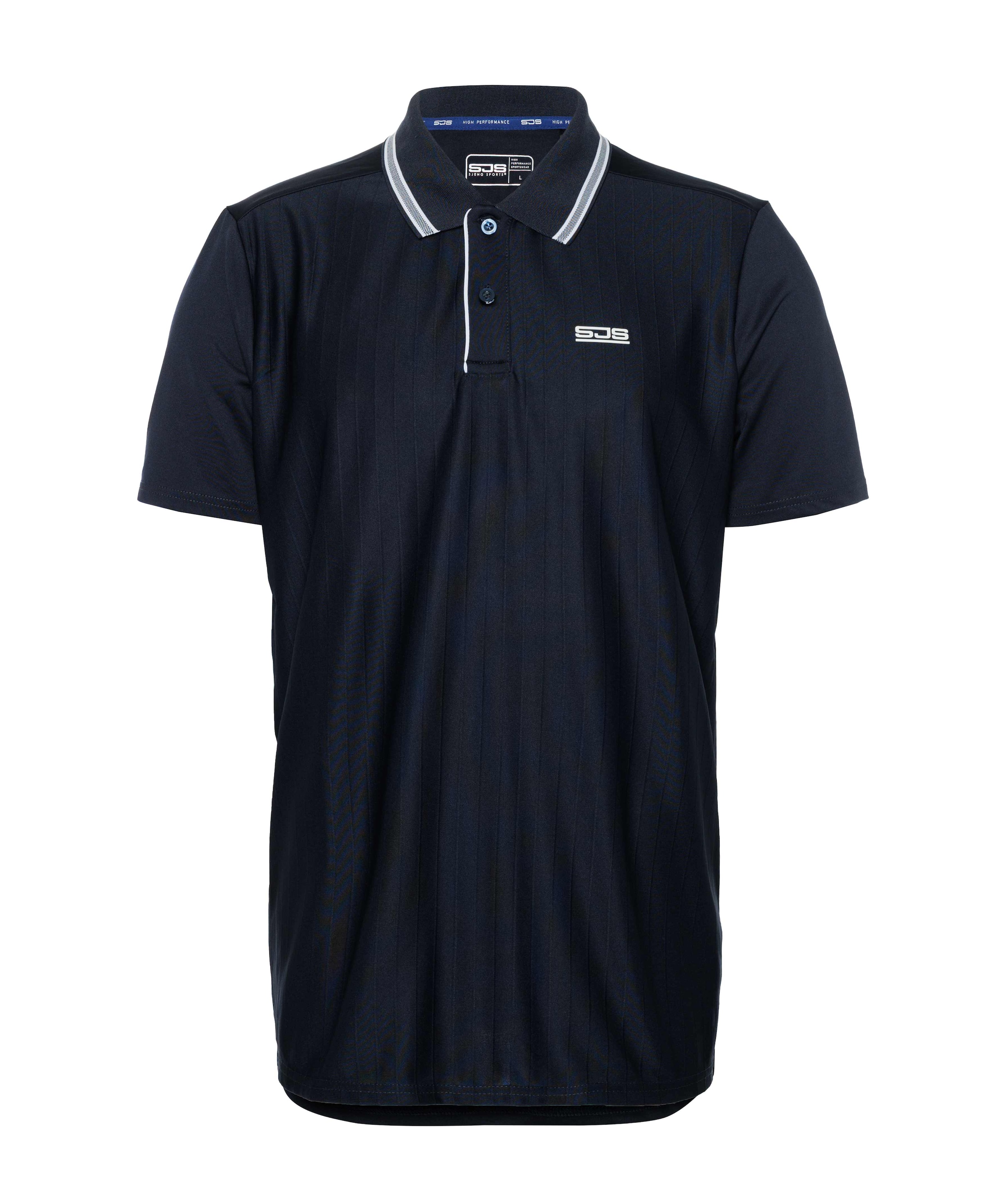 Heren polo blauw