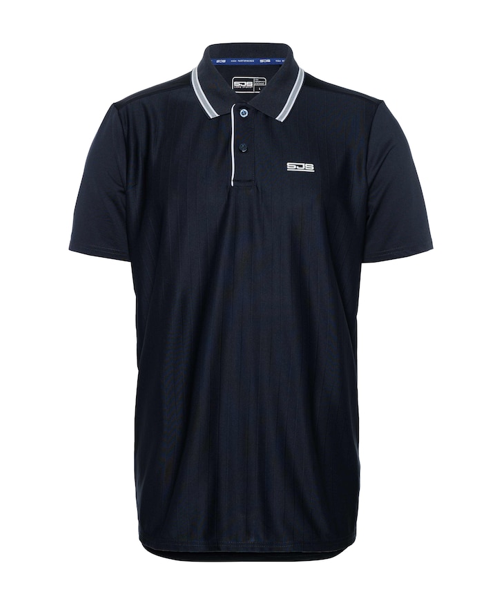 Heren polo blauw