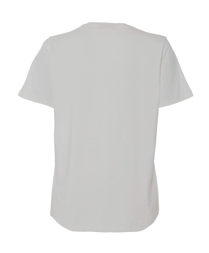 Dames t-shirt ecru
