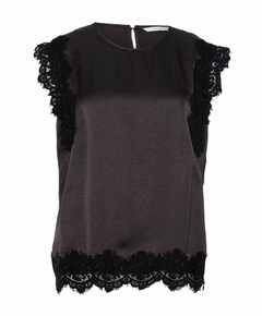 Dames top bruin