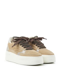 Isa Josie dames sneakers beige