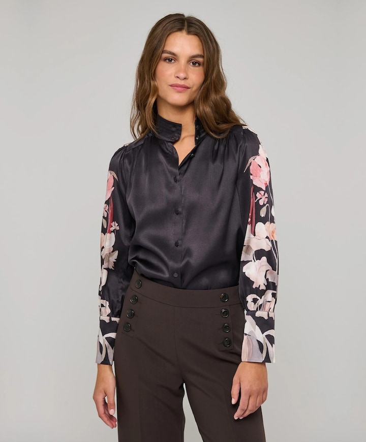 Dames blouse paars