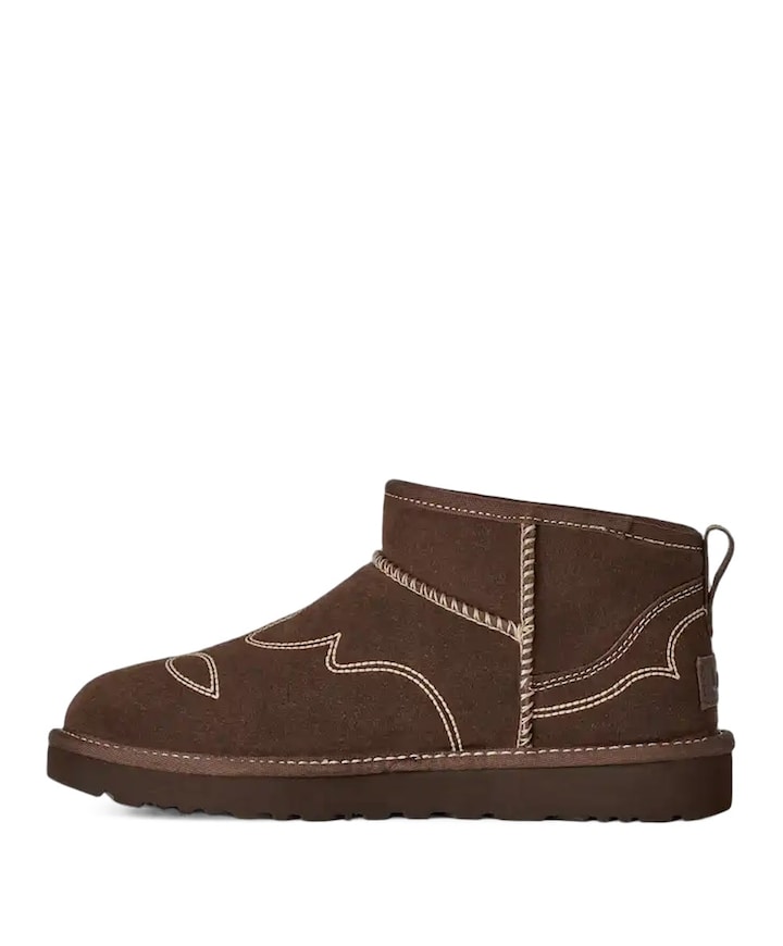 W CLASSIC ULTRA MINI WESTERN dames enkellaarzen bruin