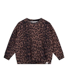 Meisjes sweater bruin
