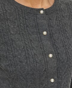 Dames vest grijs
