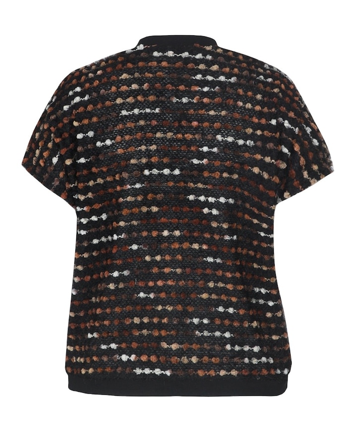 Dames vest zwart