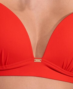 Dames bikinitop rood