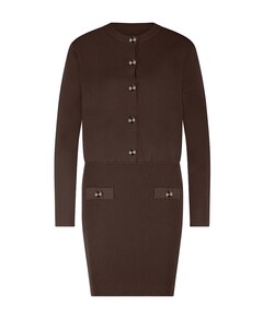 Dames jurk bruin