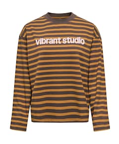 Dames longsleeve bruin