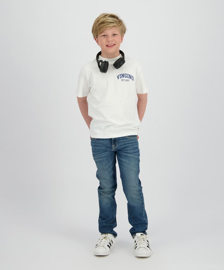 Jongens T-shirt wit