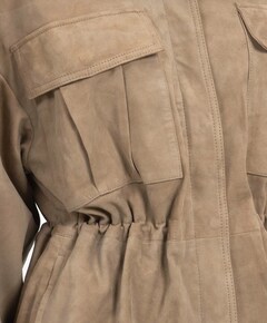 Dames jas beige